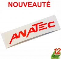 autocollant ANATEC ROUGE